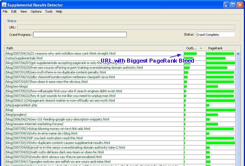 outbound pagerank