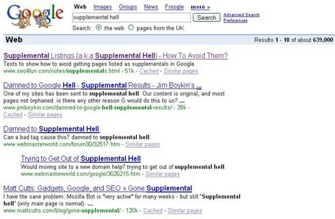 supplemental results